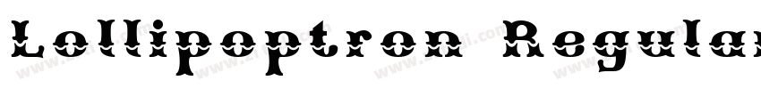 Lollipoptron Regular字体转换